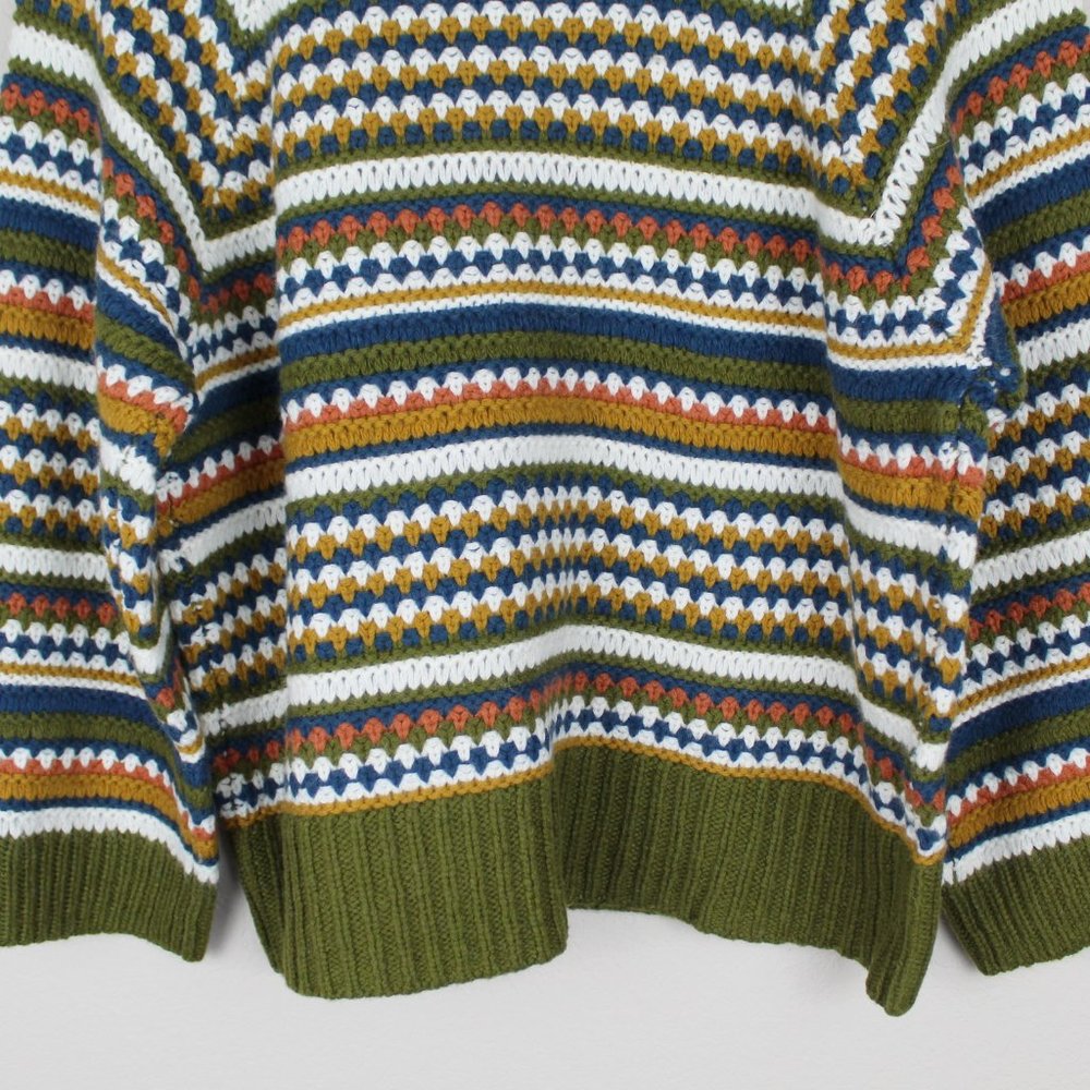 NWT Madewell Beechwood Striped Square Neck Sweater - Picture 10 of 10